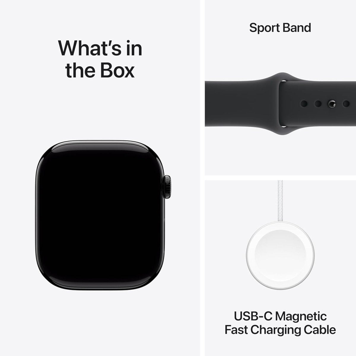 Apple Watch Series 11 Smartwatch 46mm Rose Gold Aluminium Light Blush Sport Band S/M