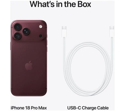 Apple iPhone 18 Pro  5G - Dual Sim Unlock,