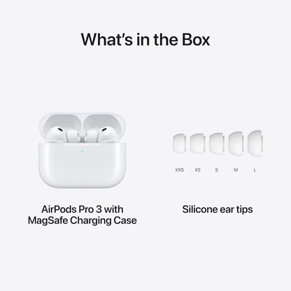 Apple AirPods Pro 3 Wireless Earbuds White