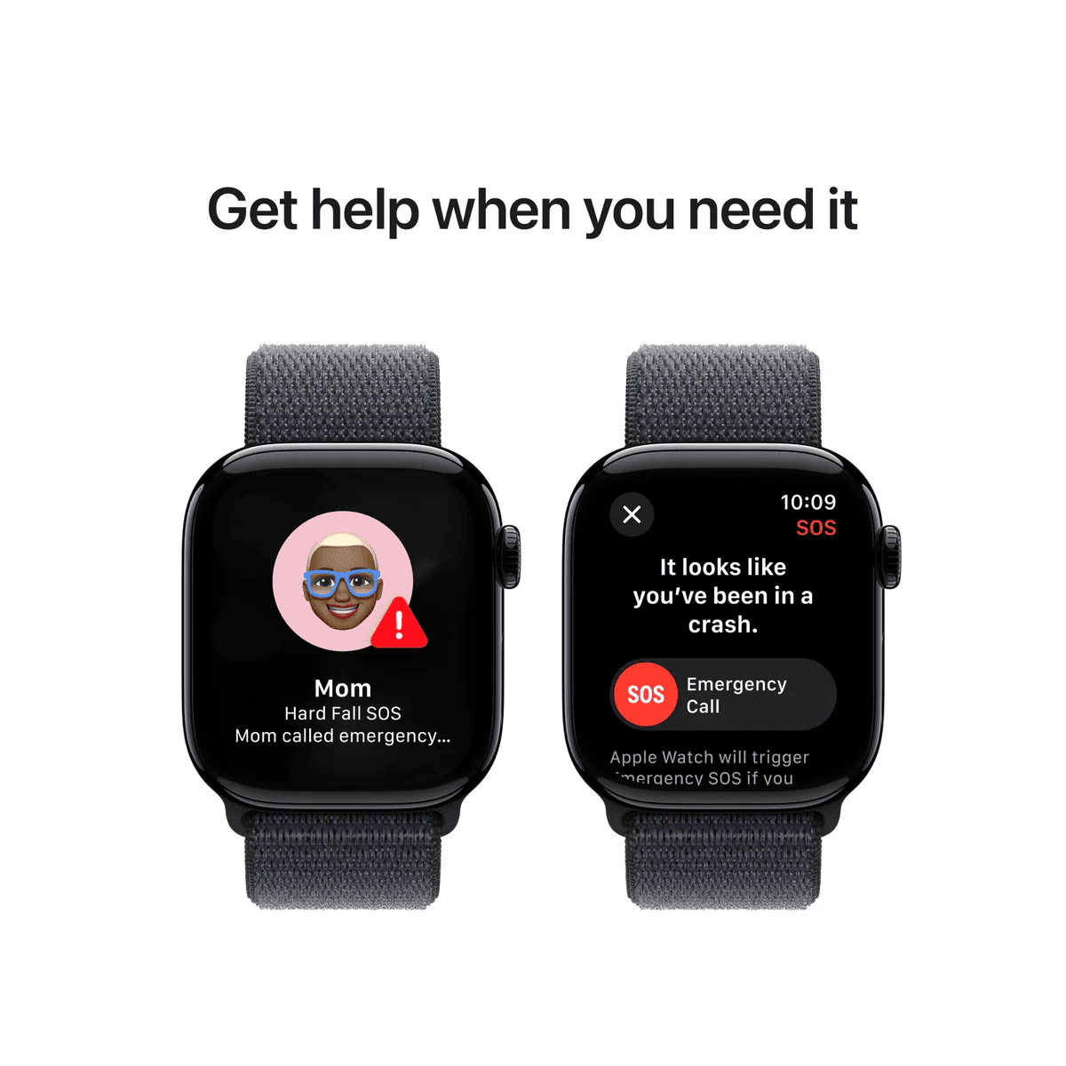 Apple Watch Series 10 GPS 42mm – Jet Black Aluminium Case with Sport Band