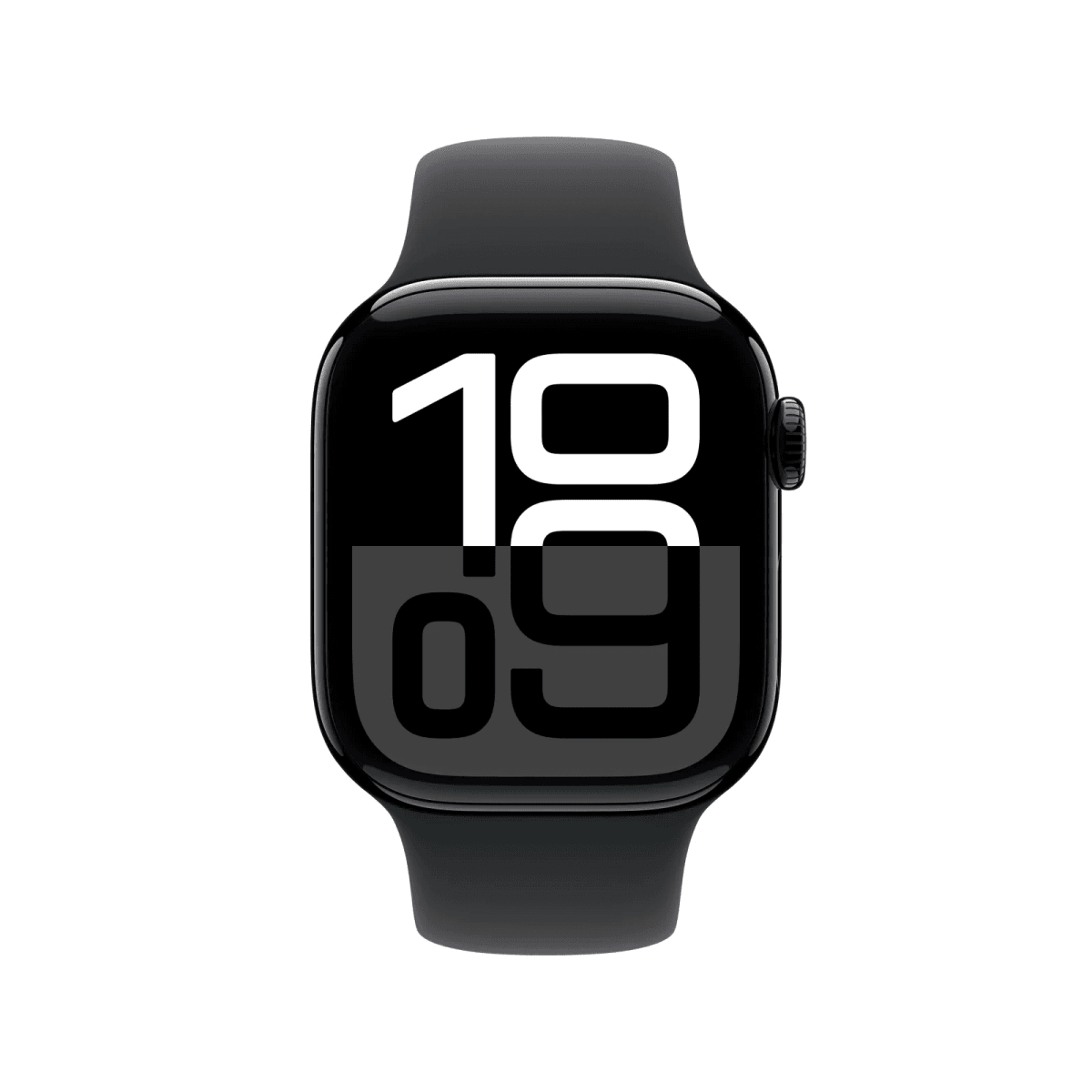 Apple Watch Series 10 GPS 42mm – Jet Black Aluminium Case with Sport Band