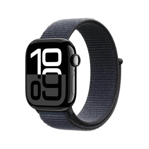 Apple Watch Series 10 GPS 42mm – Jet Black Aluminium Case with Sport Band