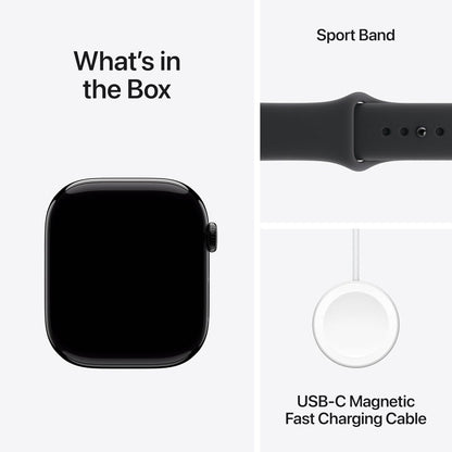 Apple Watch Series 11 Smartwatch 46mm Rose Gold Aluminium Light Blush Sport Band S/M
