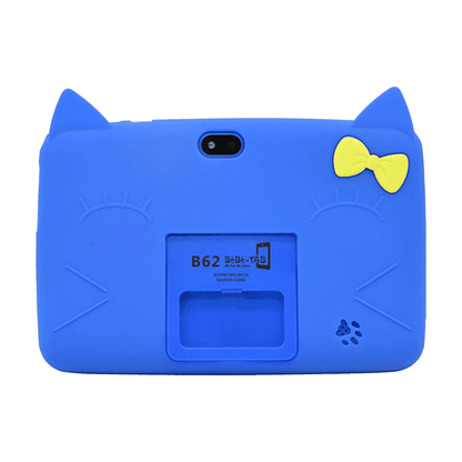 BebeTab B62 Kids Tablet PC – 7'' WiFi Tablet with Protective Case, 3GB RAM, 32GB Storage, Educational Apps (Blue)