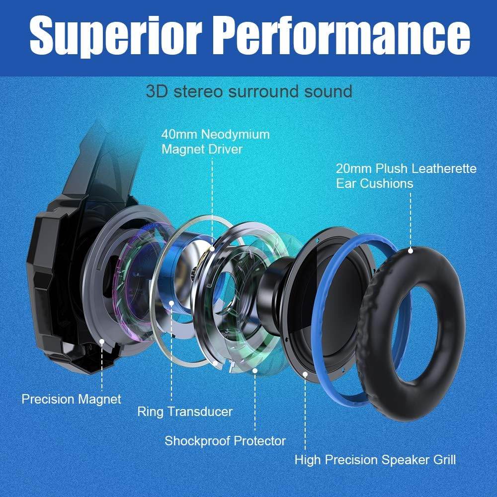 Bengoo G9000 Gaming Headset: Immerse Yourself in Superior Sound