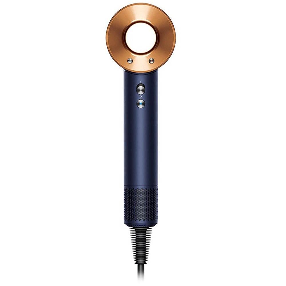Dyson Supersonic™ Hair Dryer (Prussian Blue & Rich Copper) – Intelligent Heat Control, 5 Magnetic Attachments