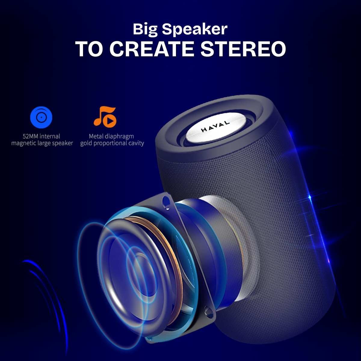 HAVAL-S32 Bluetooth Speaker Portable Wireless