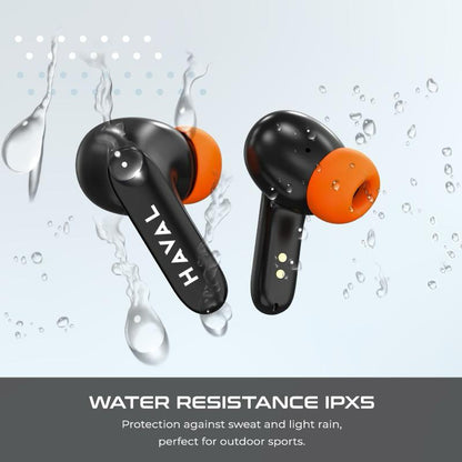 HAVAL Z40 Pro Wireless Earbuds, 4 ENC Noise Cancelling Mic,100h Playtime, Bluetooth 5.4 & IPX5 Waterproof,