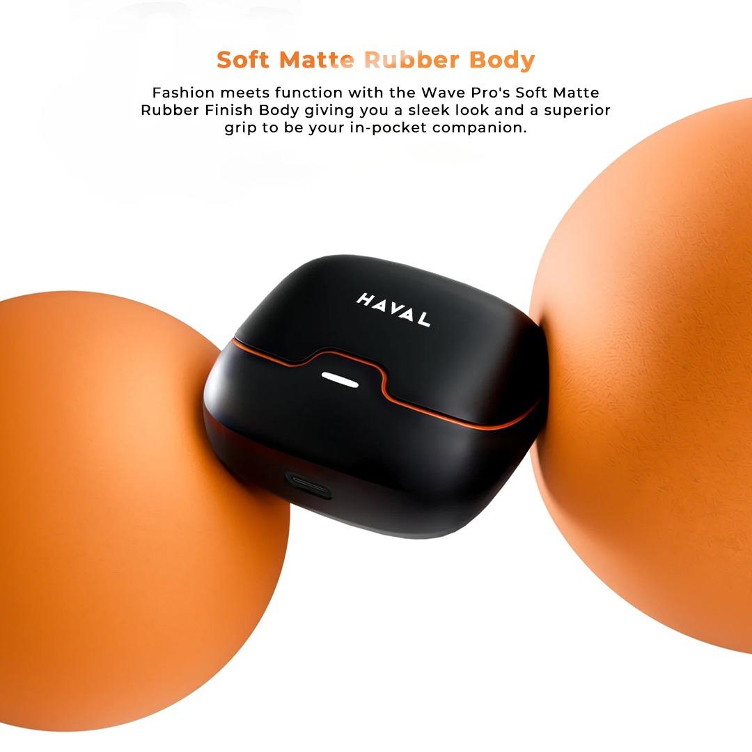 HAVAL Z40 Pro Wireless Earbuds, 4 ENC Noise Cancelling Mic,100h Playtime, Bluetooth 5.4 & IPX5 Waterproof,