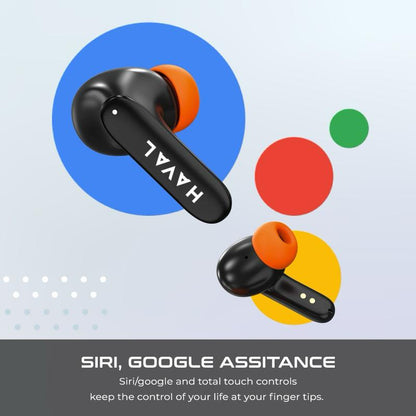 HAVAL Z40 Pro Wireless Earbuds, 4 ENC Noise Cancelling Mic,100h Playtime, Bluetooth 5.4 & IPX5 Waterproof,
