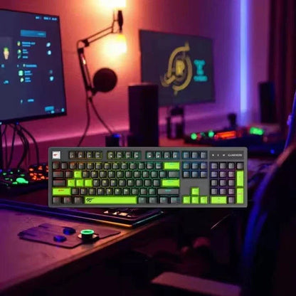 Havit KB893L RGB Mechanical Gaming Keyboard – Blue Switch, 104 Keys, Anti-Ghosting