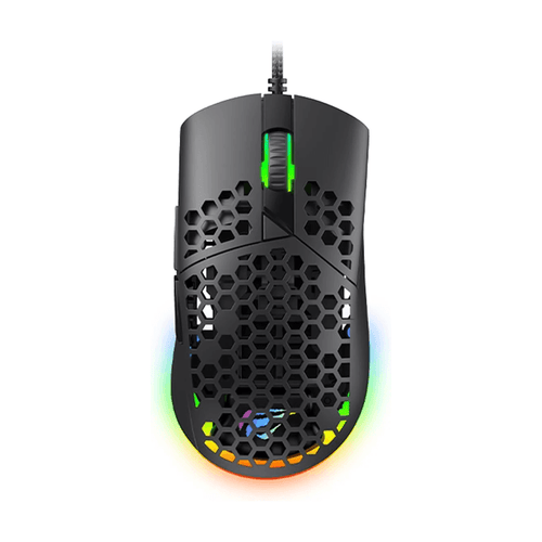 Havit MS1036 RGB Gaming Mouse – 7200 DPI, 7 Programmable Keys, Ergonomic Design (Black)