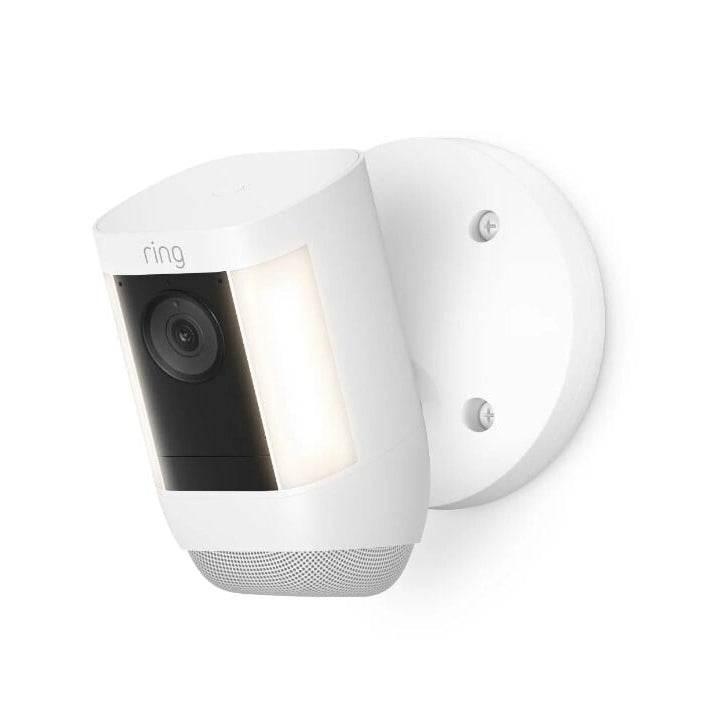 Protective Silicone Skin for Ring Spotlight Cam Battery – Weather Resistant Cover, Anti-Scratch Case (White)