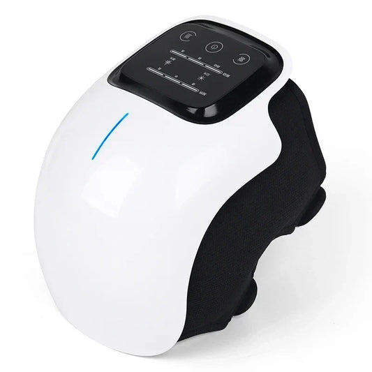 Massager with Heat, Cordless, Vibration, Knee Massager Joint Pain Relief, Electric Knee Brace Support Wrap for Home Office Use, Gifts for Women,Men, Mom,Dad
