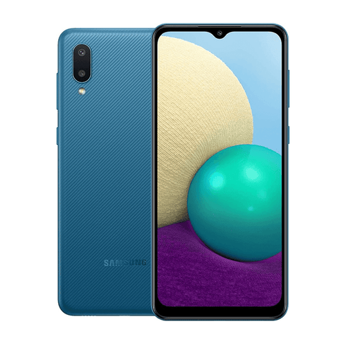 Samsung Galaxy A02 (2021) – 3GB RAM, 32GB Storage, 6.5" Infinity-V Display, 5000mAh Battery