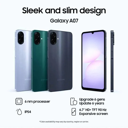 Samsung Galaxy A07 4G – Dual SIM – Unlocked