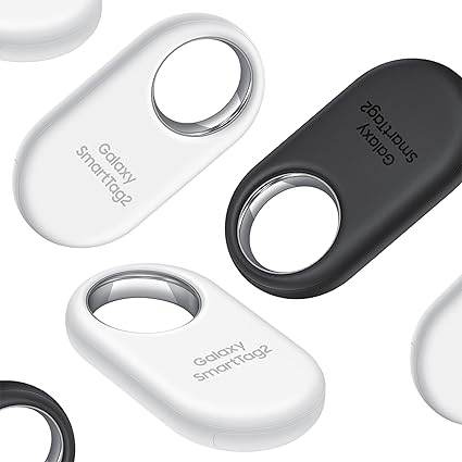 Samsung Galaxy SmartTag2 Bluetooth Tracker (Black) – 500+ Day Battery, Compass View, IP67 Waterproof