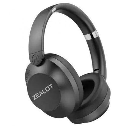 Zealot B38 Headset – Wireless Bluetooth Headphones, Active Noise Cancellation, Thumping Bass, Over-Ear Comfort (Black)