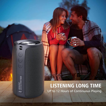 ZEALOT S32 Bluetooth Speaker – 10W Louder Sound, 3D Stereo, IPX5 Waterproof