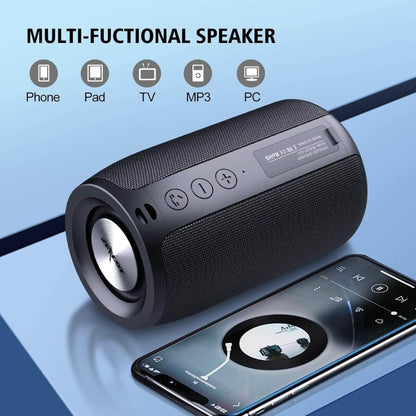ZEALOT S32 Bluetooth Speaker – 10W Louder Sound, 3D Stereo, IPX5 Waterproof